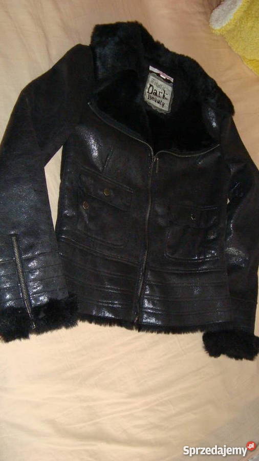 Kurtka czarna Telly Weijl rozmiar 36 Wiosenna/Jesienna  Ostrołęka