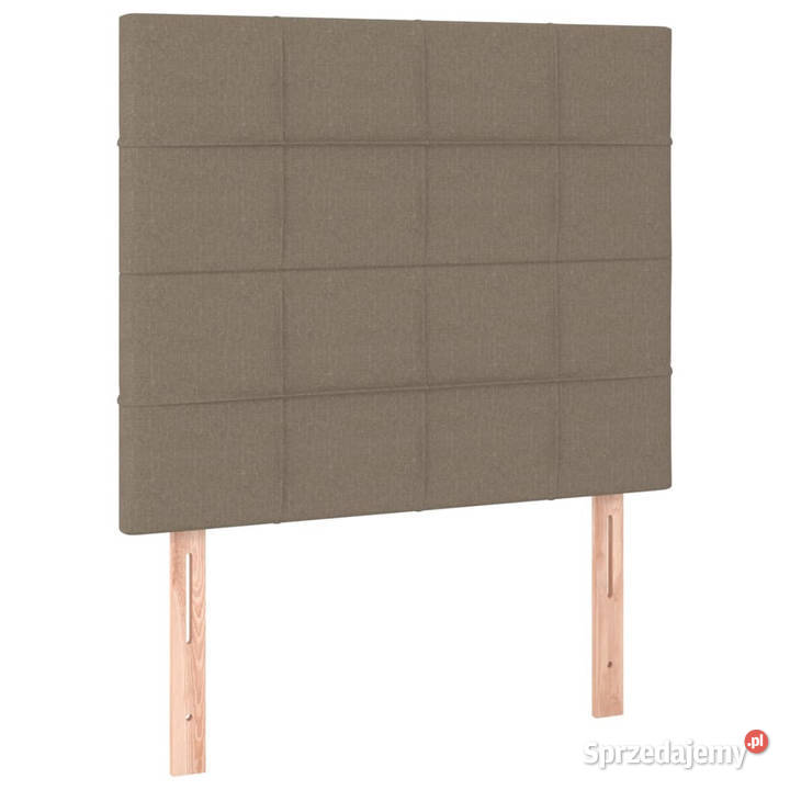 Zagłówek do łóżka z LED taupe 80x5x118128 Warszawa