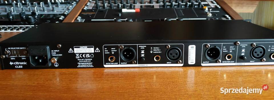 Citronic CL22 kompresorgate stereo NOWY