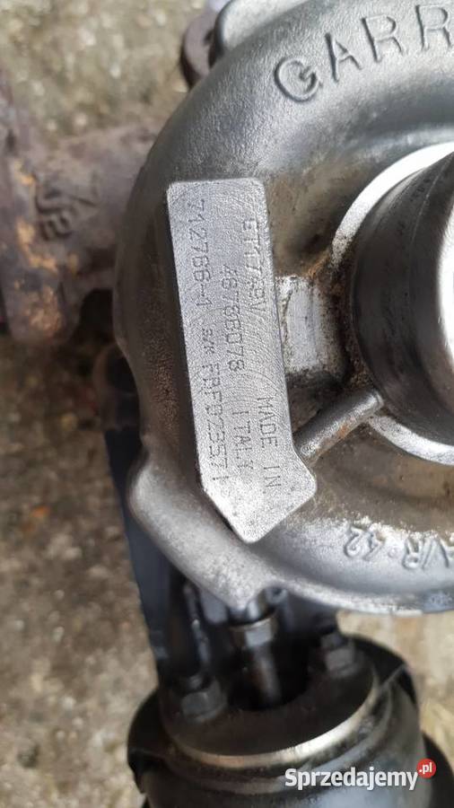 tutbina turbosprężarka fiat stilo Alfa 19 jtd Szczecin
