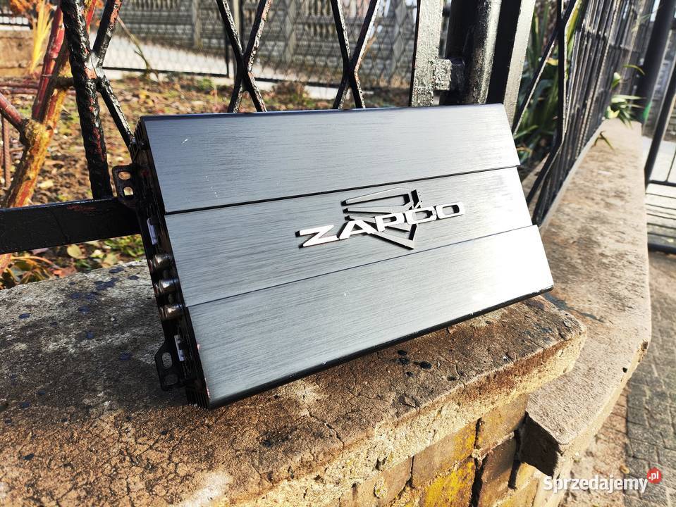 Wzmacniacz samochodowy 4 kanałowy Zapco ST4X Elektronika śląskie Niegowonice