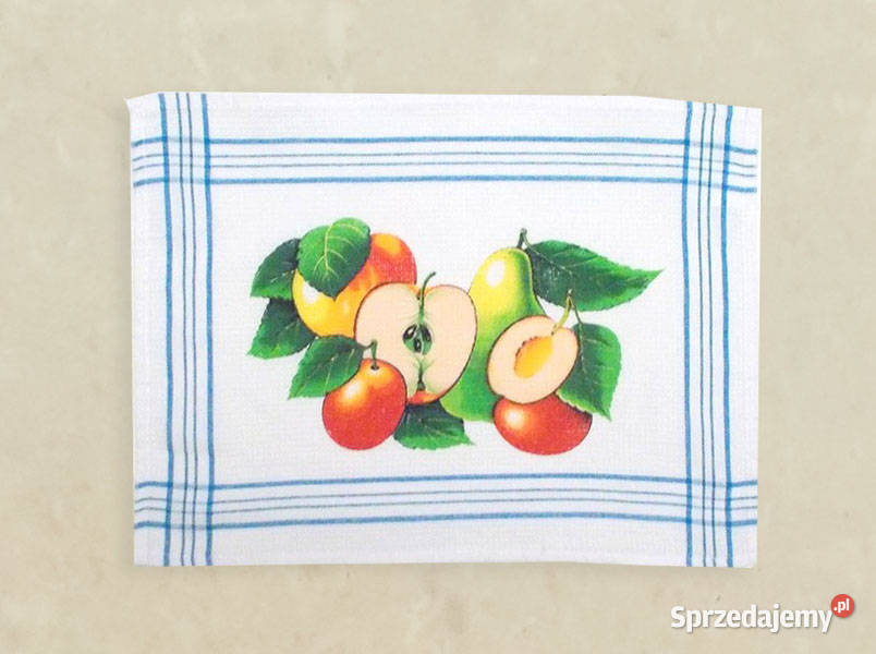 bawełniana serwetka z owocami kuchenna serwetka Gdańsk