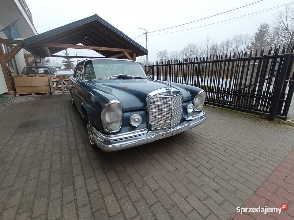 MERCEDES W111 220 SE COUPE 1962 Rok produkcji 1961 Pozostałe Warszawa