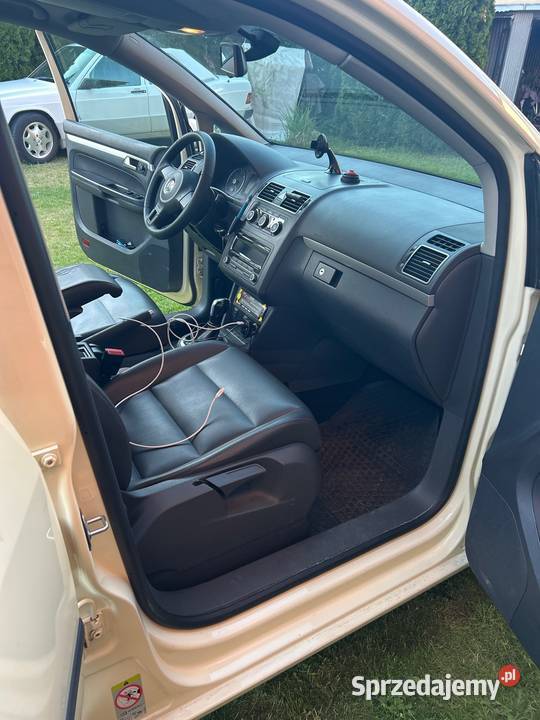 VW Touran 2014 DSG 7 Osobowy tempomat Woźniki