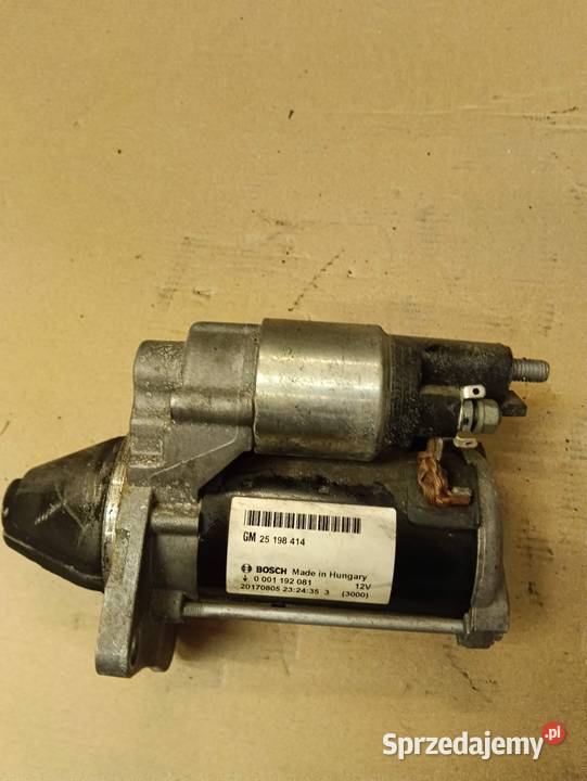 Rozrusznik corsa e Meriva Astra 4j 14 25198414 lubuskie