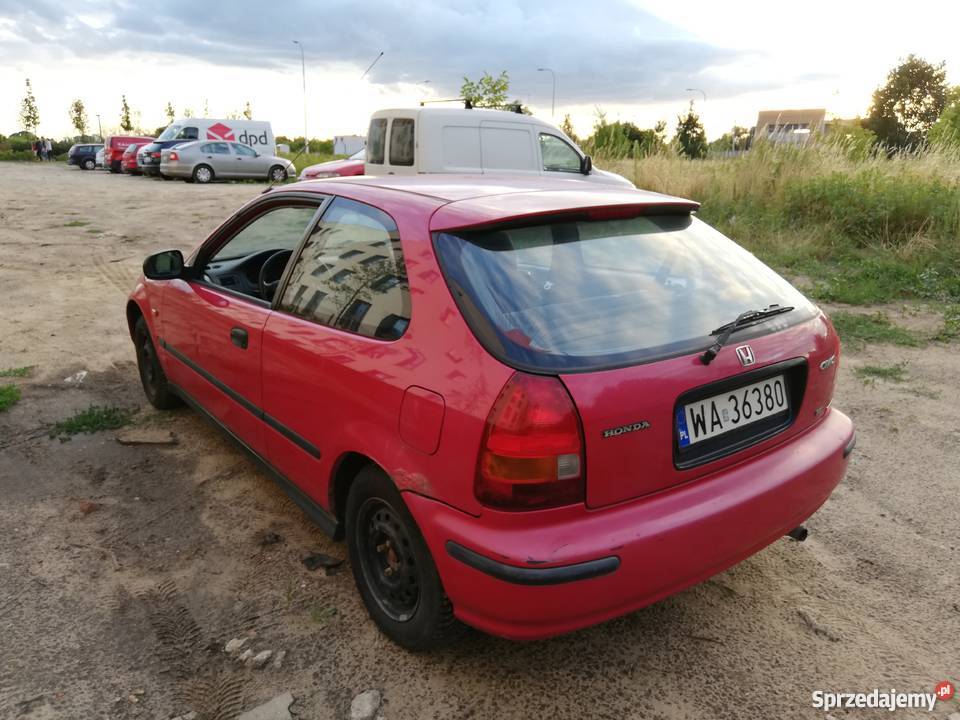 Honda Civic VI 6 gen 14 LPG Gaz Sekwencja KLIMA 75KM Warszawa