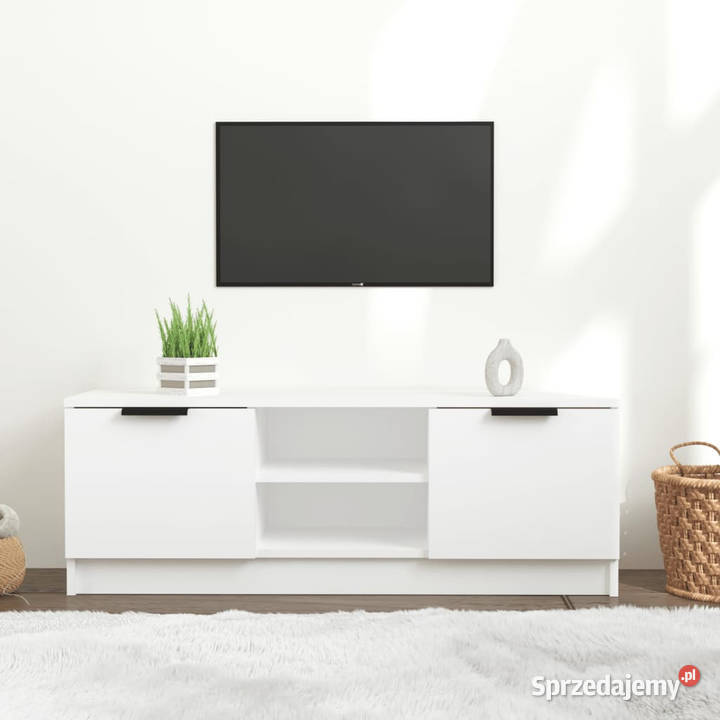 Szafka pod telewizor biała 102x35x365 WM811511 Warszawa