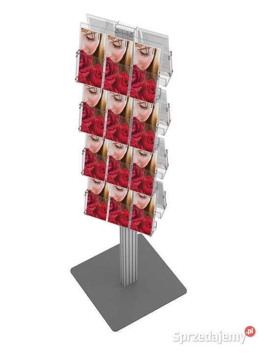 Obrotowy stojak na ulotki 8 kieszeni A4A5DL art mazowieckie Kotorydz sprzedam