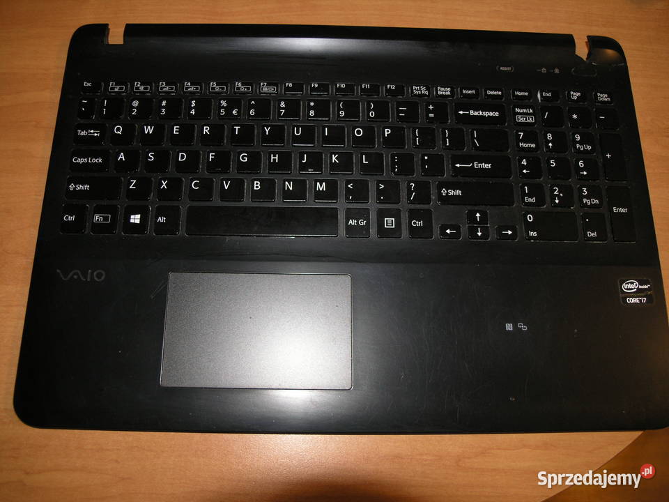 Klawiatura czarna podświetlana SONY VAIO SVF wielkopolskie