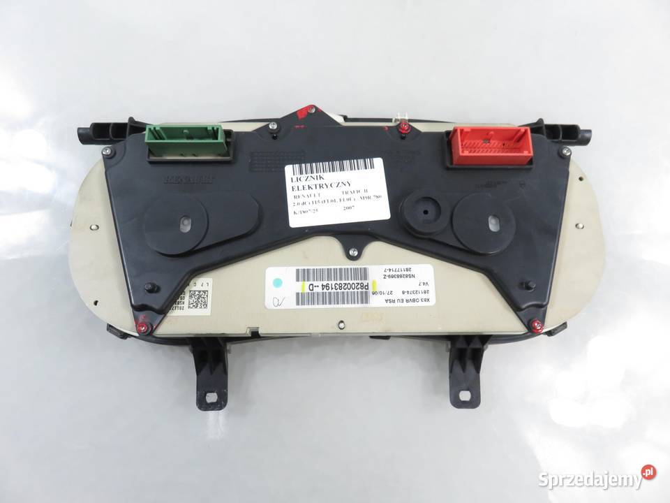 LICZNIK RENAULT TRAFIC II 20 dCi P8200283194 osobowe