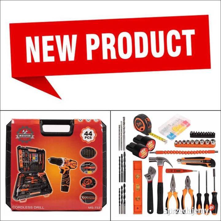 Zestaw majsterkowicza 169zl Szwecja