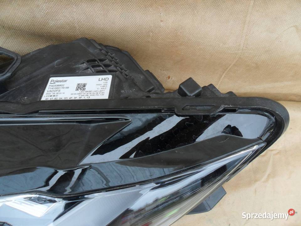 Lampa Przednia lewa Polestar II Volvo Lampy przednie Nowy Tomyśl