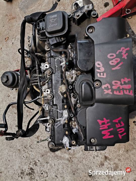 SILNIK BMW X3 E83 E60 E87 E90 M47TUE1 20D Radom