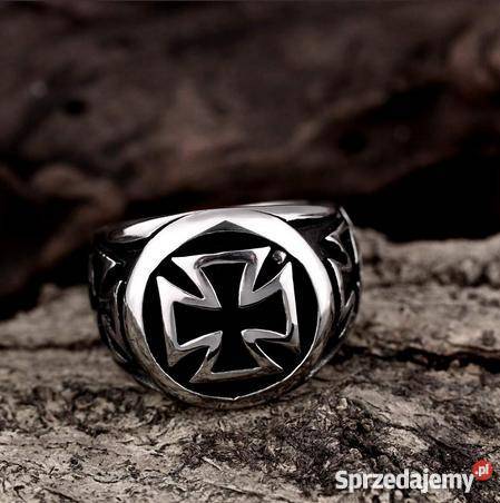 Piękny sygnet męski stal jubilerska 316L z Starachowice