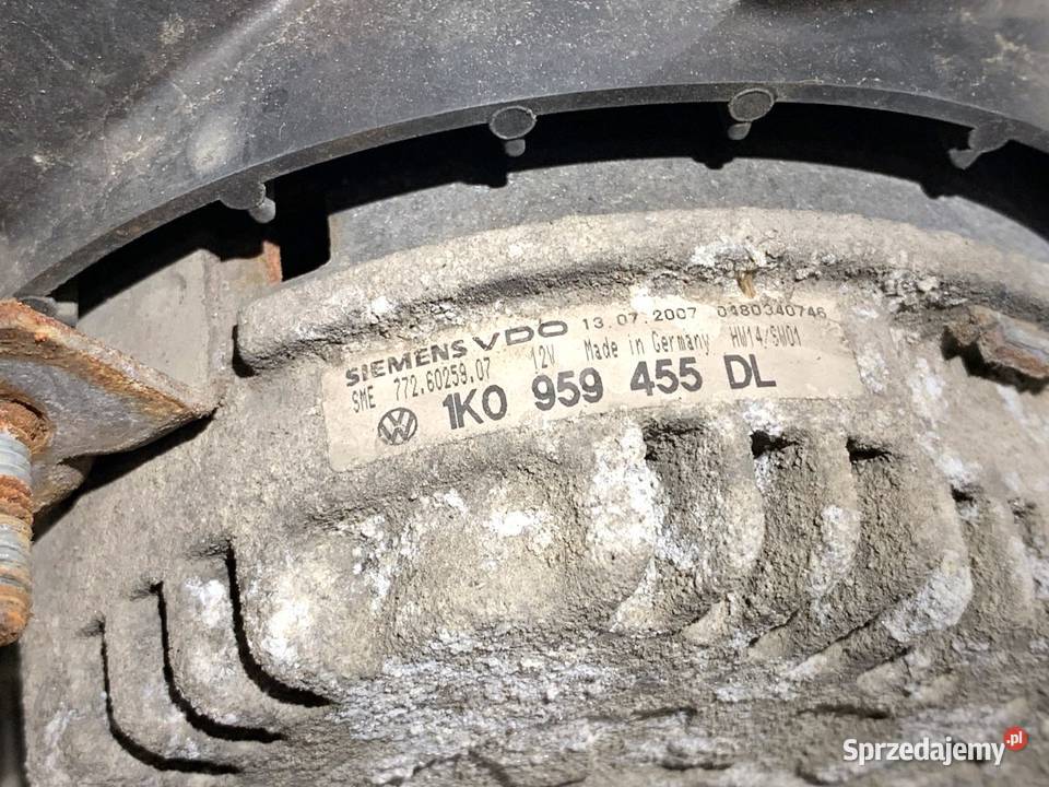 WENTYLATOR CHŁODNICY VW TOURAN 20 140 sprzedam