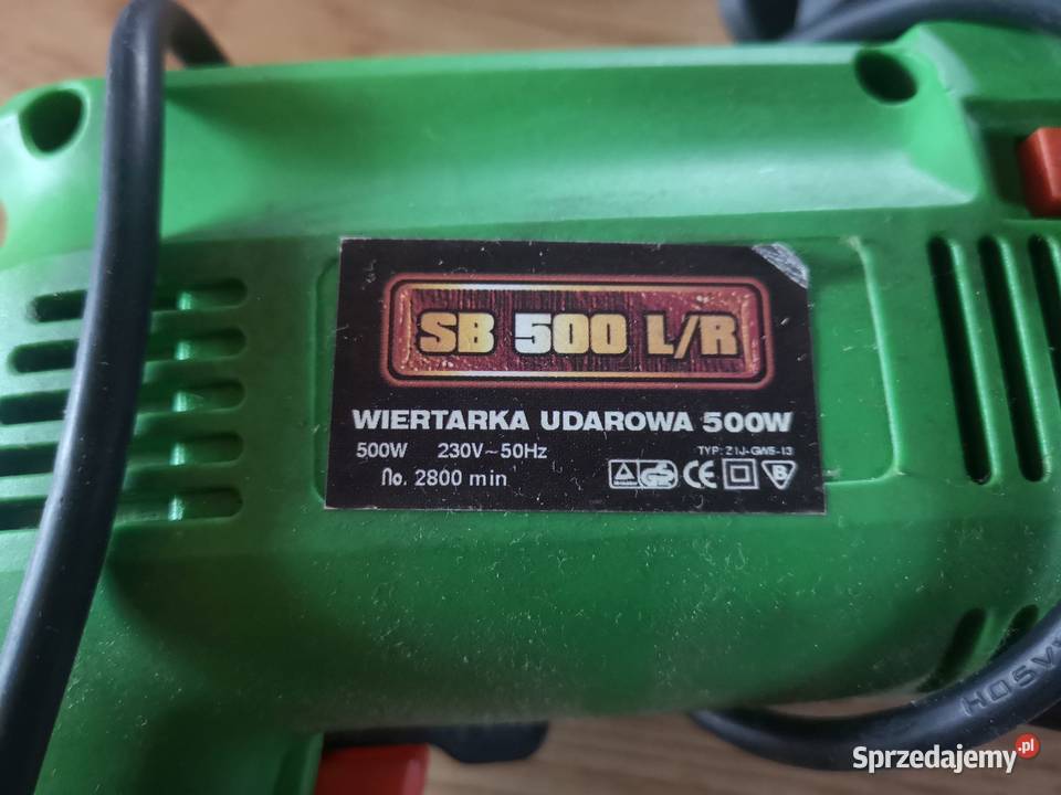 Wiertarka Udarowa SB 500 LR 500W NOWA małopolskie Skomielna Biała