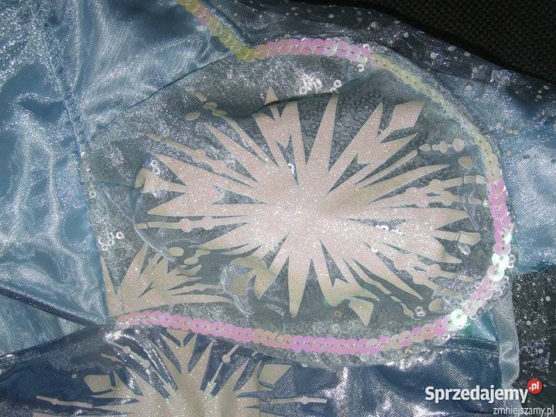 Strój kostium przebranie ELSA KRAINA LODU 2 dziewczynka