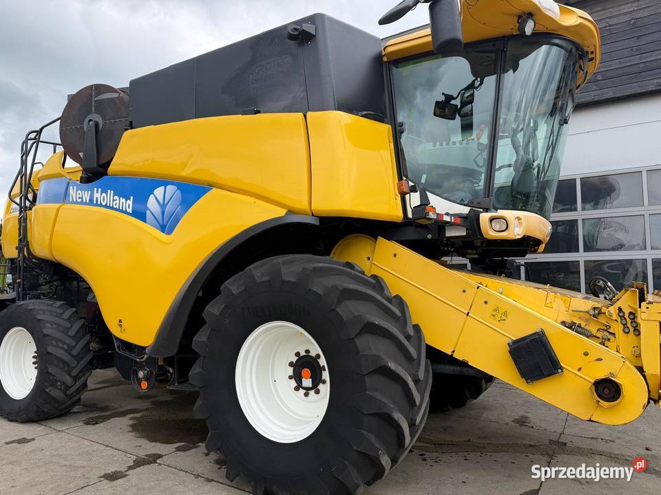 Kombajn zbożowy Holland CX 860 stół do rzepaku dolnośląskie Nowa Ruda