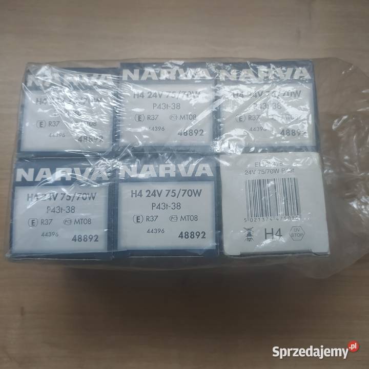 Żarówki samochodowe 24V nowe różne pozostałości Warszawa