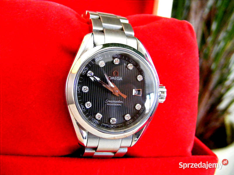 Omega Seamaster Aqua Terra Teak Diamond salon łódzkie Zgierz sprzedam