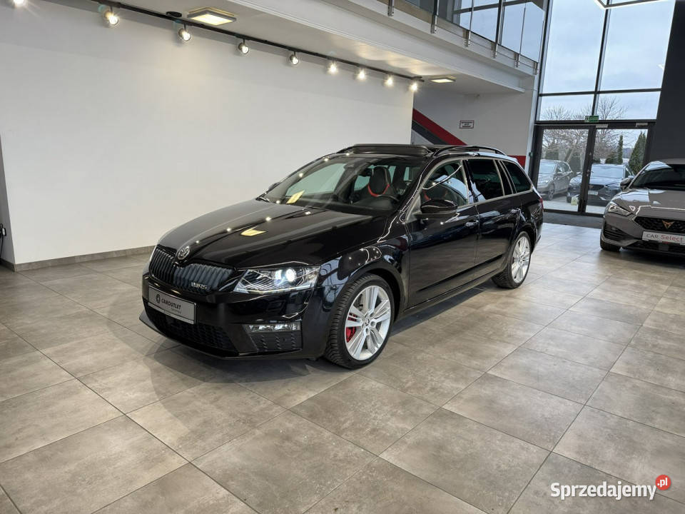 koda Octavia Combi VRS 20TDI 184 DSG 2014 r centralny zamek Myślenice