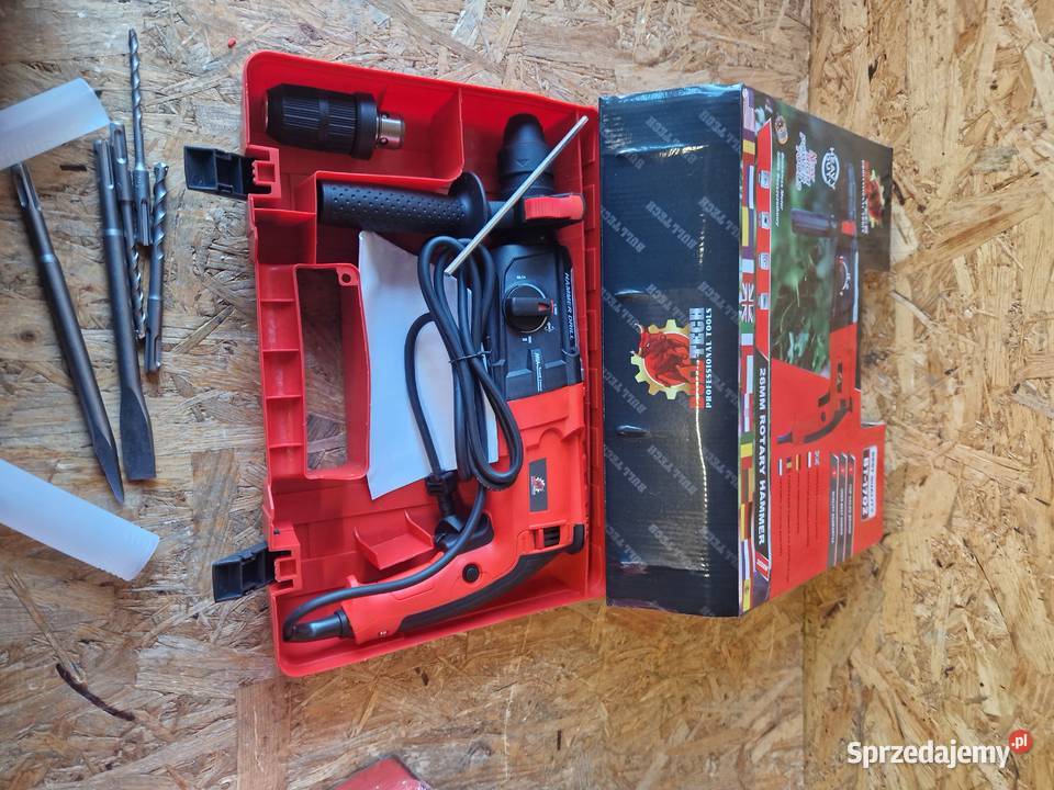 MŁOTOWIERTARKA wiertarka młot udarowy SDS MOCNY wielkopolskie