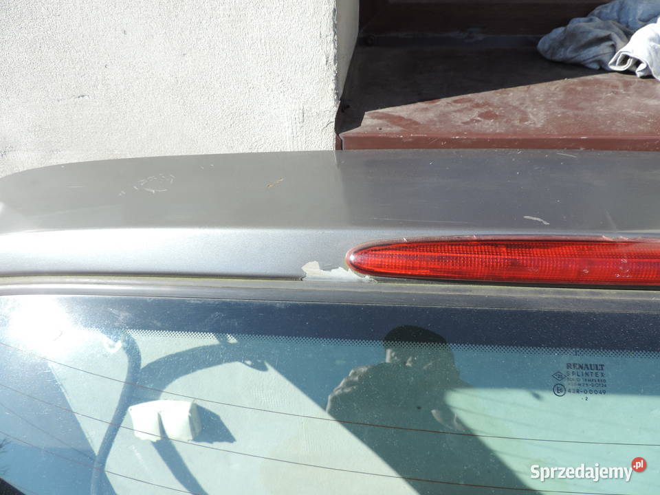 KLAPA TYLNA TYŁ RENAULT SCENIC 1 LIFT NV603 Nowy Sącz