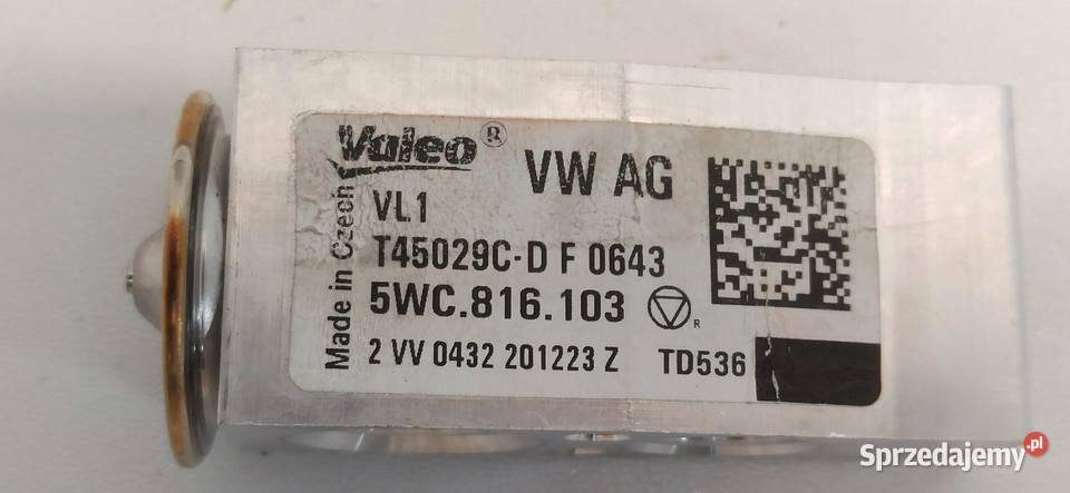 SEAT TARRACO ZAWÓR ROZPRĘŻNY 5WC816103