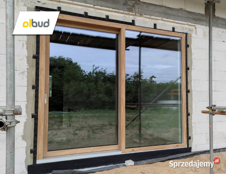 Drzwi tarasowe balkonowe z oknem przesuwne Straszyn