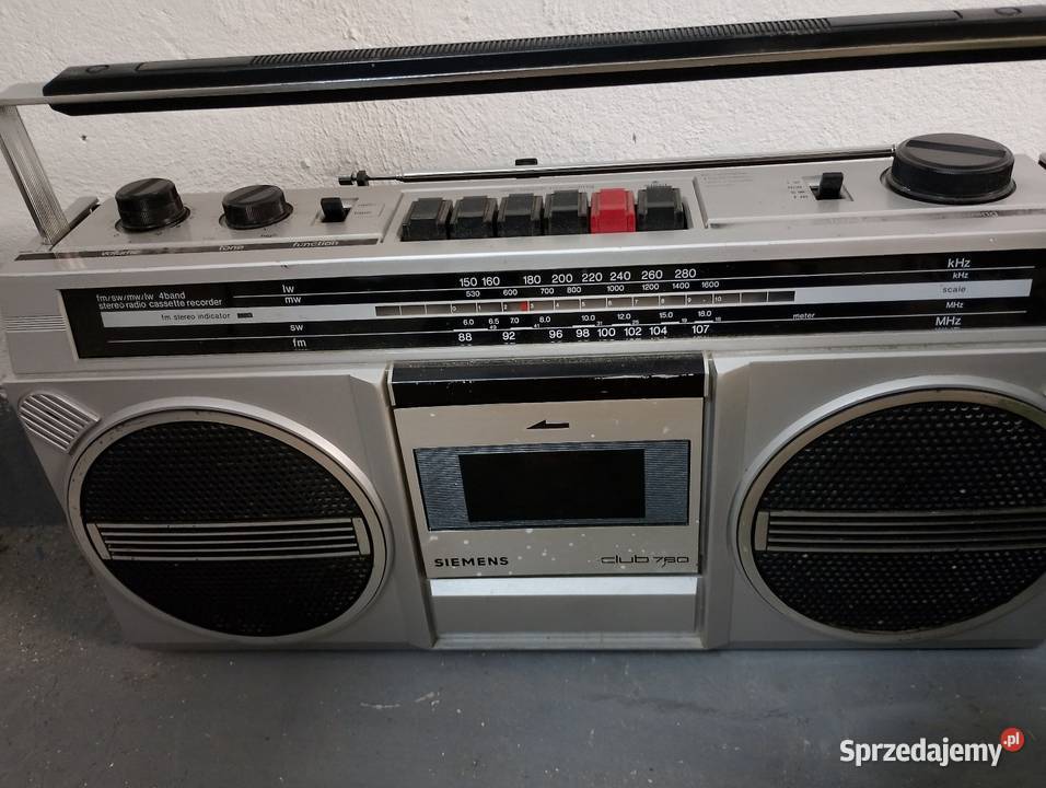 Radiomagnetofon Siemens