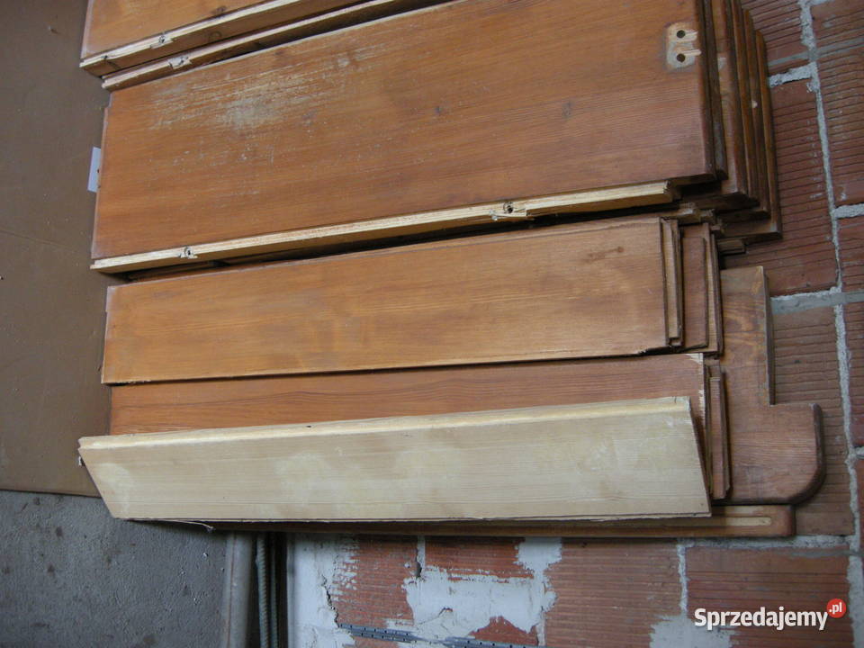 Używane schody drewniane z demontażu Skawina