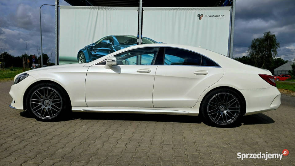 Mercedes CLS 350 Piękny CLS 350d 4 Matic Salon autoalarm