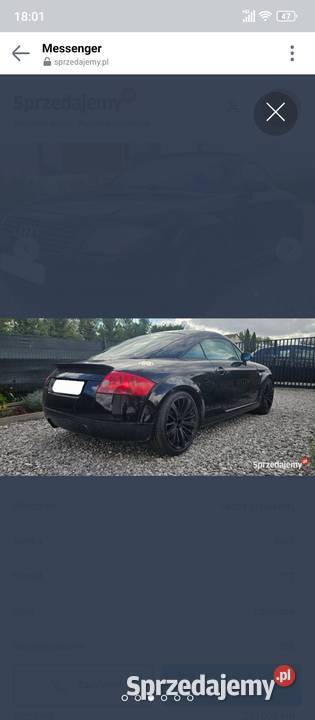 Okazja Sprzedam audi 18 Turbo 200koni Motoryzacja