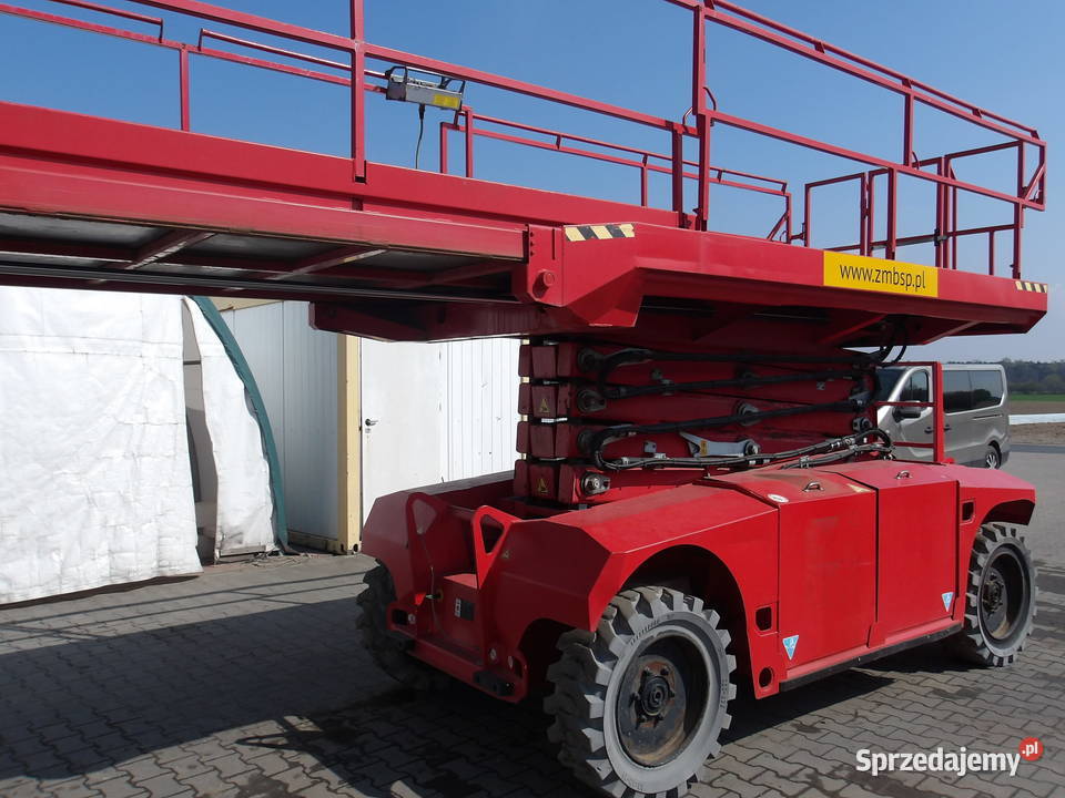 Podnośnik nożycowy zwyżka 15m PB Lifttechnik PB Rok produkcji 2013 Dźwigi, podnośniki Pleszew