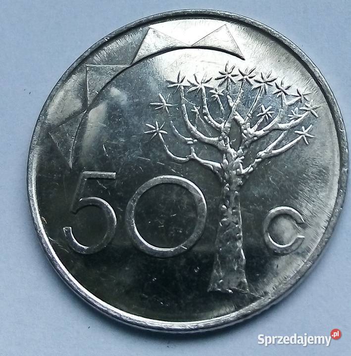 NAMIBIA50 CENTS1993 r DRZEWO mazowieckie Legionowo