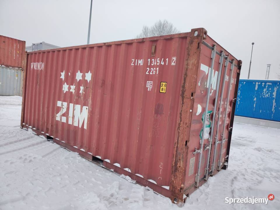 Kontener morski 20 DV 6 metrowy Pewny Kontener Lublin