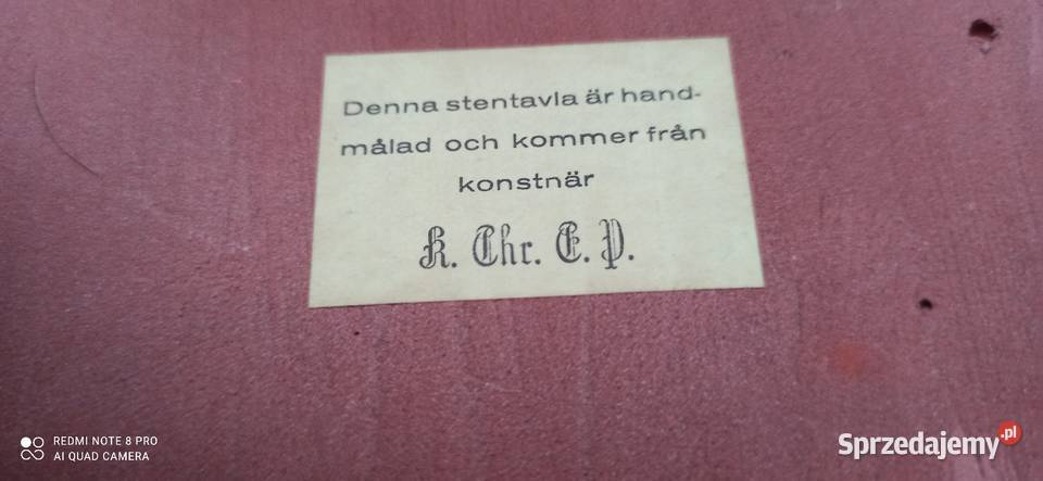 Kafel ceramiczny z 2 sowami Syg R Ch C D pomorskie Gdańsk