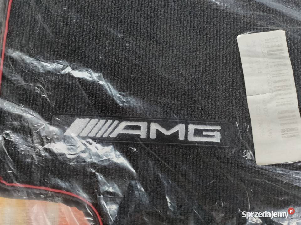 Dywaniki OE welurowe Mercedes W213 AMG CLS C257