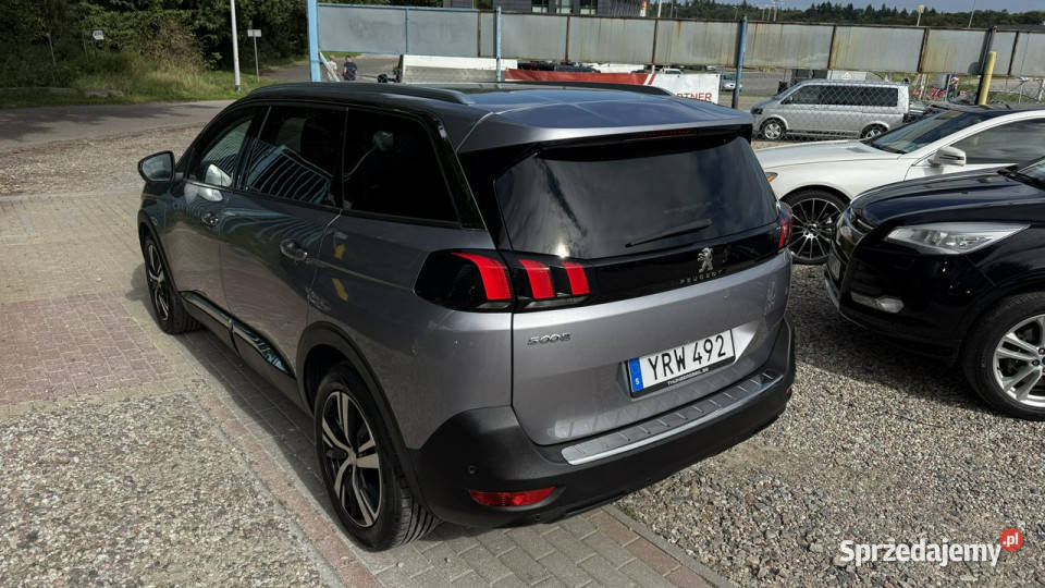 Peugeot 5008 16 hdi automat 7osb Ledy pół skóry światła do jazdy dziennej Gdańsk