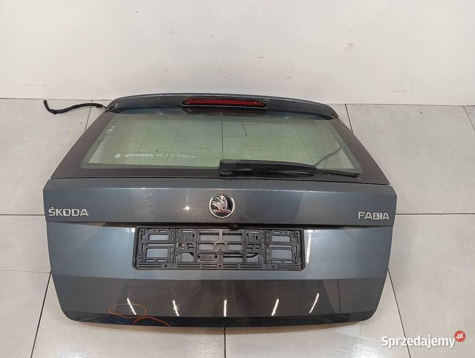 KLAPA TYŁ KOMBI SZYBA KAMERA LF7Y Skoda Fabia