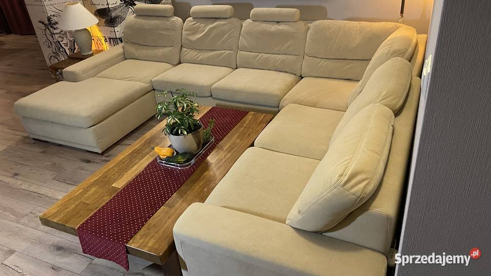 kanapa narożnik BONO duży zestaw wypoczynkowy do Giżycko sprzedam