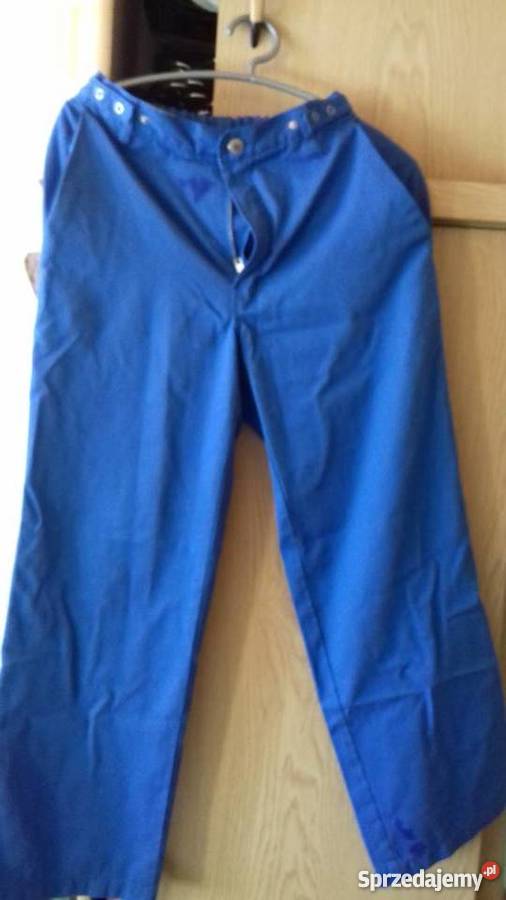Spodnie niebieskie robocze Pozostałe Iława sprzedam