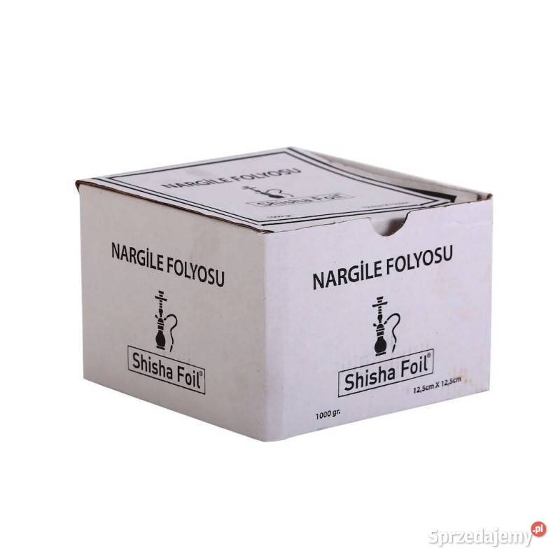 Folia Aluminiowa do Fajki Wodnej Shishy 1 łódzkie Łódź sprzedam