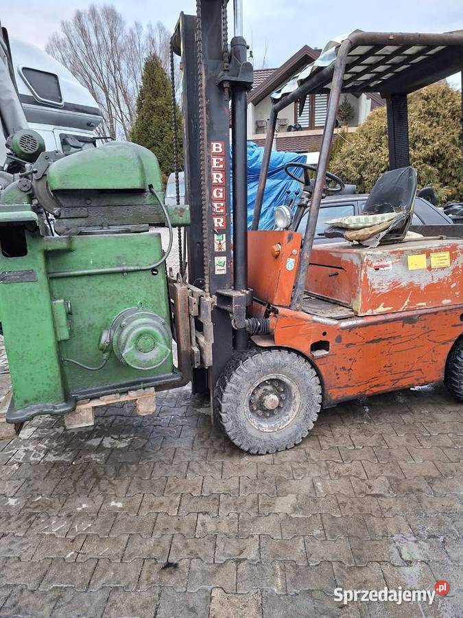 Wózek widłowy dwu tonowy boczny przesów diesel świętokrzyskie Ostrowiec Świętokrzyski sprzedam