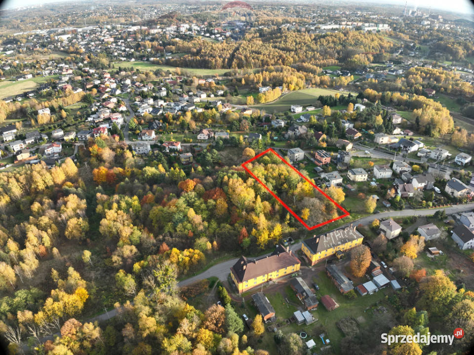 Działka z mediami i dojazdem z 3 stron Rybnik