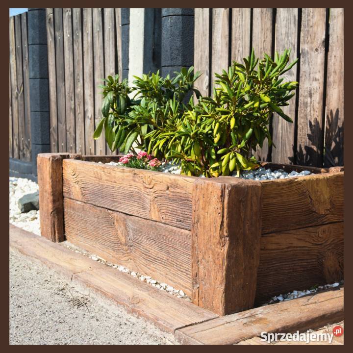 Kwietnik donica warzywniak imitacja drewna Warszawa sprzedam