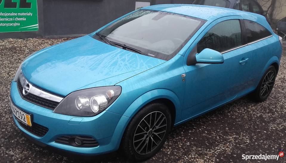 Opel Astra H GTC 2010r 103 przebieg IDEAŁ Rychtal