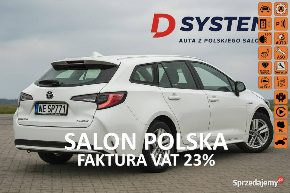 Toyota Corolla 22r Salon Polska 18 HYBRID 1wł z 122KM podlaskie Białystok