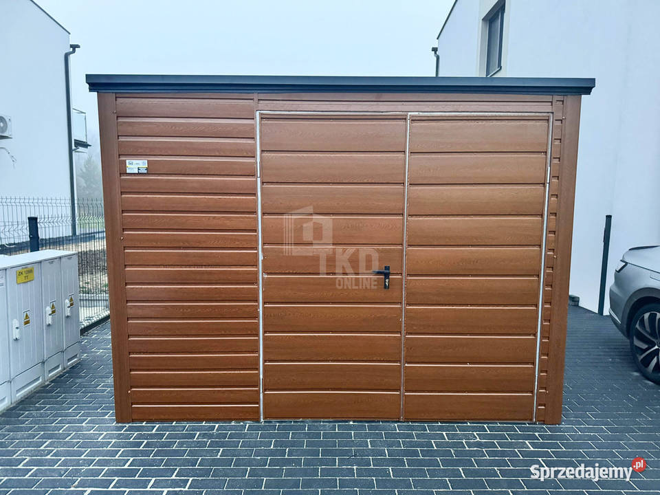 Schowek domek ogrodowy 3x25m Brama dwuskrzydłowa Dąbrowa Górnicza