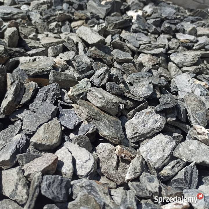Kora czarna antracytowa Kamień ogrodowy Grys Warszawa